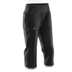 Kalenji PANTACOURT JOGGING FEMME RUN DRY NOIR