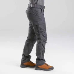 Pantalon Cargo De Trek Voyage - TRAVEL 100 Gris Homme -Sportmania pantalon cargo de trek voyage travel 100 gris homme 2
