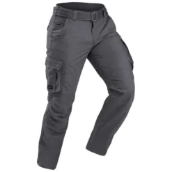 Pantalon Cargo De Trek Voyage - TRAVEL 100 Gris Homme