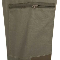Pantalon Chasse 100 Vert Renfort -Sportmania pantalon chasse 300 vert renfort 11