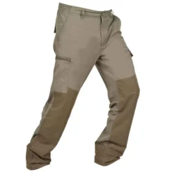 Pantalon Chasse 100 Vert Renfort -Sportmania pantalon chasse 300 vert renfort 5