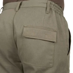 Pantalon Chasse 100 Vert Renfort -Sportmania pantalon chasse 300 vert renfort 7