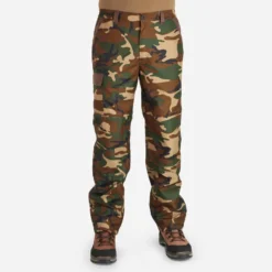 PANTALON CHASSE CHAUD IMPERMEABLE CAMO 100 -Sportmania pantalon chasse chaud impermeable camo 100 2