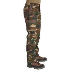 PANTALON CHASSE CHAUD IMPERMEABLE CAMO 100 -Sportmania pantalon chasse chaud impermeable camo 100 4