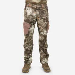 PANTALON CHASSE 500 RESPIRANT CAMOUFLAGE TREEMETIC -Sportmania pantalon chasse respirant 300 camouflage foret 2