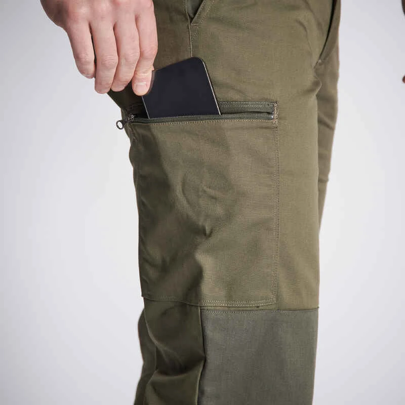 Pantalon Chasse Steppe 300 Bicolore 4 Pantalon Chasse Steppe 300 Bicolore – Image 4