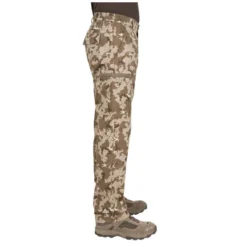 Pantalon Regular Homme - Steppe 300 Island Beige -Sportmania pantalon chasse steppe 300 woodland vert 4