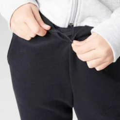 Pantalon De Jogging Chaud Enfant Fille - 500 Noir 10 Pantalon De Jogging Chaud Enfant Fille - 500 Noir -Sportmania pantalon chaud 100 fille gym enfant gris clair imprime 2