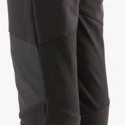 Pantalon Coton Respirant, Résistant Slim Léger 500 Garçon GYM ENFANT Noir -Sportmania pantalon coton respirant resistant slim leger 500 garcon gym enfant noir 5