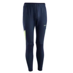 Kipsta Pantalon De Football Adulte TRAXIUM Marine Et Jaune