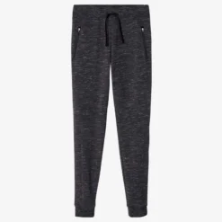 Pantalon Jogging Slim Fitness Femme - 520 Gris Chiné -Sportmania pantalon de jogging 520 femme gris 4