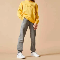 Pantalon De Jogging Chaud Enfant -Sportmania pantalon de jogging basique a poches noir enfant 2