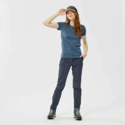 Quechua Pantalon De Randonnée Montagne - MH100 - Femme -Sportmania pantalon de randonnee montagne mh100 femme 2