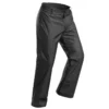 WEDZE PANTALON DE SKI CHAUD HOMME -100 - NOIR