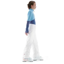 WEDZE PANTALON DE SKI ENFANT 100 BLANC -Sportmania pantalon de ski enfant 100 blanc 3
