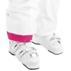 WEDZE PANTALON DE SKI ENFANT 100 BLANC -Sportmania pantalon de ski enfant 100 blanc 6