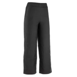 WEDZE PANTALON DE SKI ENFANT 100 GRIS FONCÉ