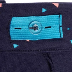 Pantalon équitation Fille 120 PRINT Marine à Points Rose -Sportmania pantalon equitation fille 120 print marine a points rose 18