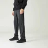Pantalon Jogging Fitness Homme - 100 Gris Foncé
