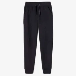 Pantalon Jogging Fitness Femme Coton Coupe Droite Avec Poche - 500 Noir -Sportmania pantalon jogging fitness bas resserre coupe droite noir 4