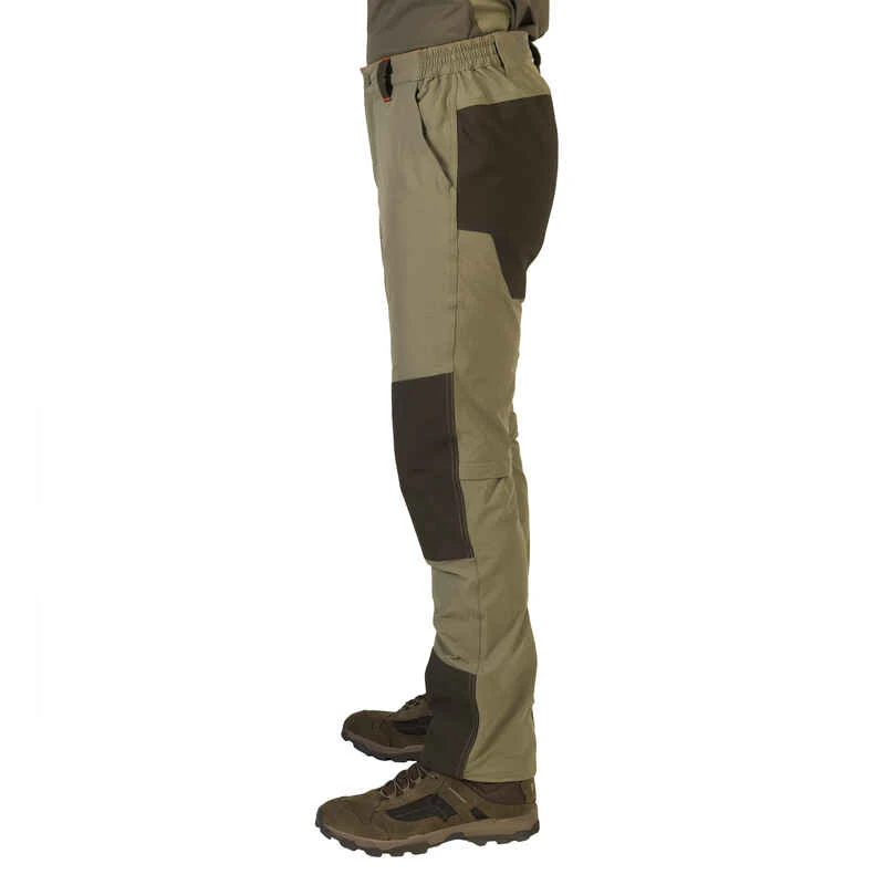 Pantalon Léger Respirant Et Résistant Chasse Homme - 520 Vert 4 Pantalon Léger Respirant Et Résistant Chasse Homme - 520 Vert – Image 4