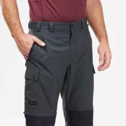 Pantalon Modulable 2 En 1 Et Résistant De Trek Montagne - MT100 Homme 18 Pantalon Modulable 2 En 1 Et Résistant De Trek Montagne - MT100 Homme -Sportmania pantalon modulable 2 en 1 et resistant de trek montagne mt100 homme 7