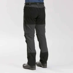 Pantalon Modulable 2 En 1 Et Résistant De Trek - MT500 - Homme -Sportmania pantalon modulable de trek montagne trek 500 gris fonce homme 4