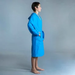 PEIGNOIR DE BAIN ENFANT COMPACT BLEU CLAIR -Sportmania peignoir de bain enfant compact bleu 2