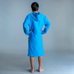 PEIGNOIR DE BAIN ENFANT COMPACT BLEU CLAIR -Sportmania peignoir de bain enfant compact bleu 3