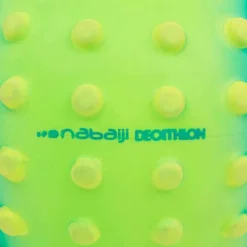 Petit Ballon D'éveil Aquatique Vert Et Picots Jaunes -Sportmania petit ballon d eveil aquatique rose et picots oranges 2