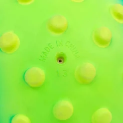 Petit Ballon D'éveil Aquatique Vert Et Picots Jaunes -Sportmania petit ballon d eveil aquatique rose et picots oranges 3