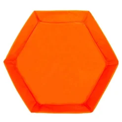 Piscinette Enfant TIDIPOOL BASIC Orange En Mousse De 65 Cm De Diamètre -Sportmania piscinette enfant tidipool basic orange en mousse de 65 cm de diametre 2