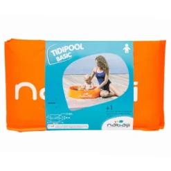 Piscinette Enfant TIDIPOOL BASIC Orange En Mousse De 65 Cm De Diamètre -Sportmania piscinette enfant tidipool basic orange en mousse de 65 cm de diametre 5