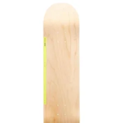 PLANCHE DE SKATE EN ERABLE DK100 TAILLE 8" COULEUR BOIS ET JAUNE. -Sportmania planche de skate deck 100 taille 825quote bois et bleu 4