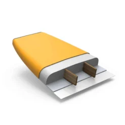 SURF MOUSSE 100 6'8" - Livré Avec Un Leash Et 3 Ailerons -Sportmania planche de surf en mousse 100 6 8quote livree avec un leash et 3 ailerons 1 3