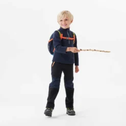 Quechua Polaire De Randonnée - MH100 Bleu Marine - Enfant 2-6 Ans -Sportmania polaire de randonnee mh100 verte enfant 2 6 ans 3
