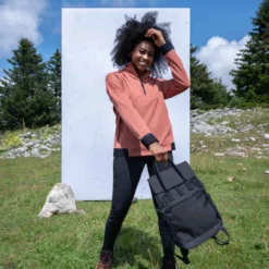 Quechua Polaire De Randonnée - MH500 Hoodie - Femme -Sportmania polaire de randonnee mh500 hoodie femme 1