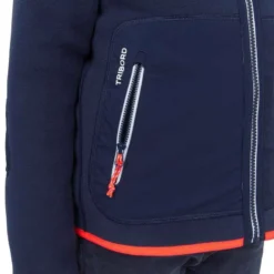 Tribord Veste Polaire Chaude Réversible Enfant Sailing 500 Navy Rose -Sportmania polaire reversible enfant 500 reversible bleu fluo 8