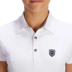 Polo De Concours Manches Courtes équitation Enfant 100 COMPET Blanc -Sportmania polo de concours manches courtes equitation enfant 100 compet blanc 6