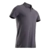 Polo De Golf Manches Courtes Homme MW100 Gris