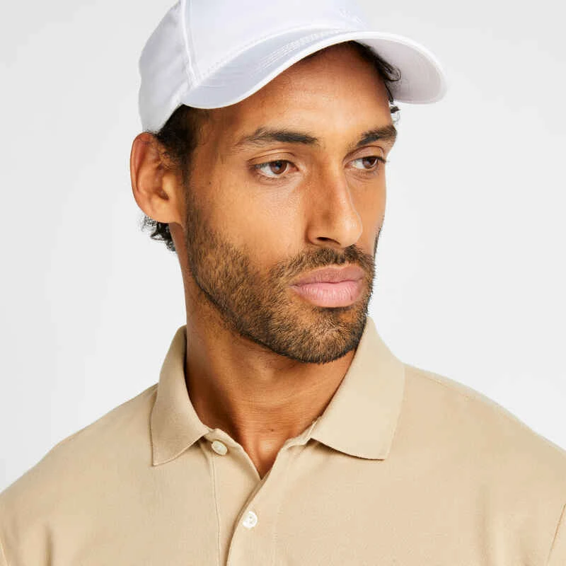 POLO GOLF MANCHES LONGUES HOMME - MW500 BEIGE 4 POLO GOLF MANCHES LONGUES HOMME - MW500 BEIGE – Image 4