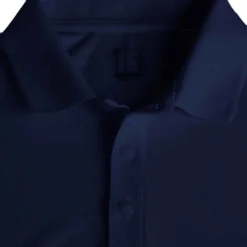 Polo De Golf Manches Courtes Homme WW500 Bleu Marine -Sportmania polo de golf pour homme light bleu 2