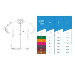 Polo De Golf Manches Courtes Homme WW500 Bleu Marine -Sportmania polo de golf pour homme light bleu 5
