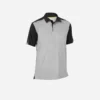 Tribord Polo Manches Courtes De Voile Homme Race 500 Gris Chiné