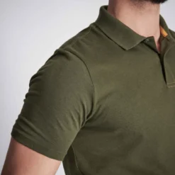 Polo Manches Courtes Respirant Coton Homme -100 Vert -Sportmania polo manches courtes respirant coton homme 100 marron 3
