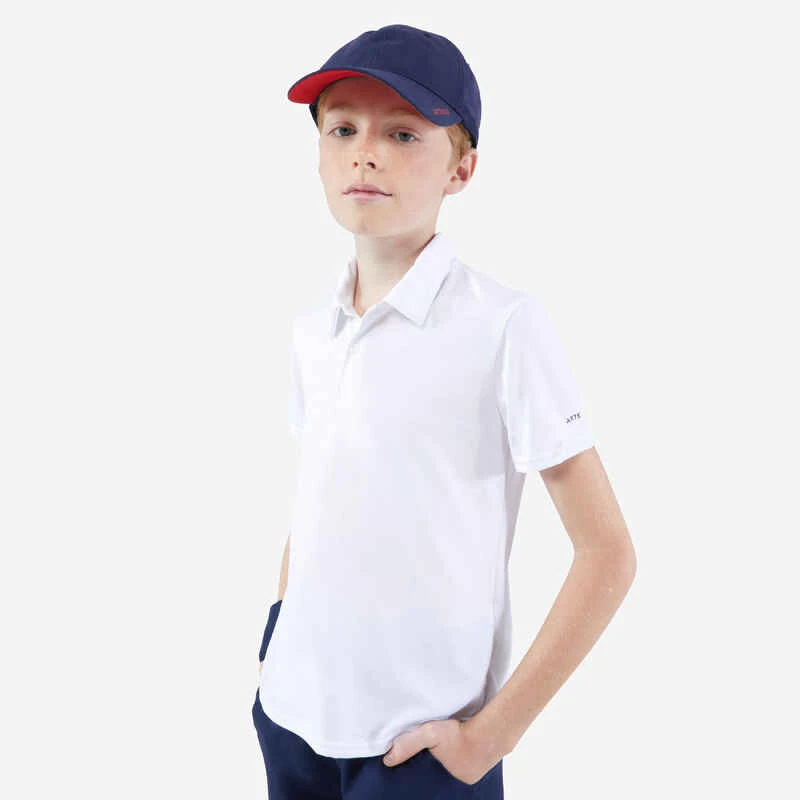 Artengo Polo De Tennis Enfant - TPO100 Blanc 1 Artengo Polo De Tennis Enfant - TPO100 Blanc