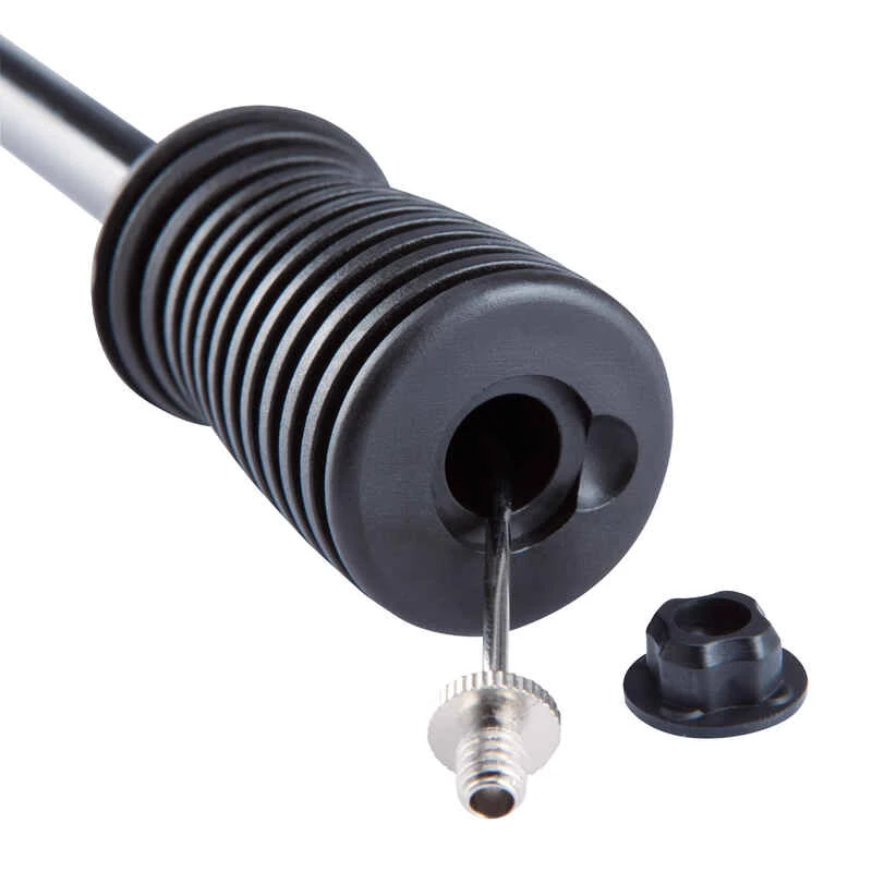 Kipsta Pompe Manomètre Double Action Noire Avec Flexible 4 Kipsta Pompe Manomètre Double Action Noire Avec Flexible – Image 4