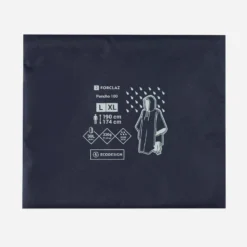 Poncho Pluie De Randonnée - FORCLAZ MT 100 BLEU 30L -Sportmania poncho pluie de randonnee trek 100 bleu 4