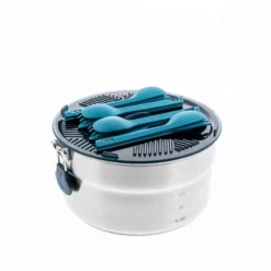 Quechua Popote Camp Du Randonneur MH500 Inox + Revêtement Anti-adhésif 4 Personnes 3,5L -Sportmania popote camp du randonneur mh500 inox revetement anti adhesif 4 personnes 35l 18