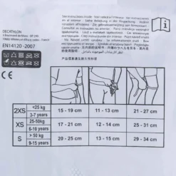 Set 3x2 Protections Roller Trottinette Skate Enfant PLAY Noir -Sportmania protections roller enfant play blanc turquoise 8